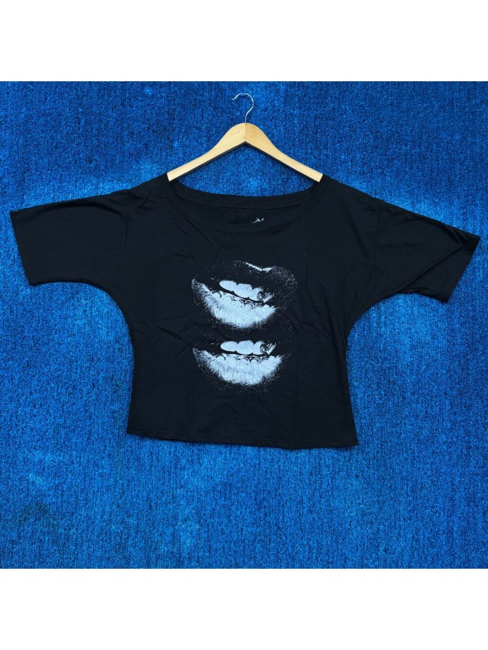 Blue Ivy Grillz Cowboy Carter Off the Shoulder Crop Top L